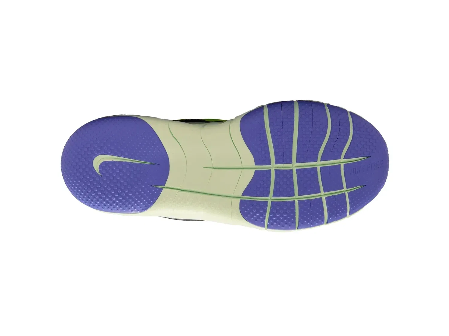 Кроссовки Nike Free Ride, желтые — фото 4