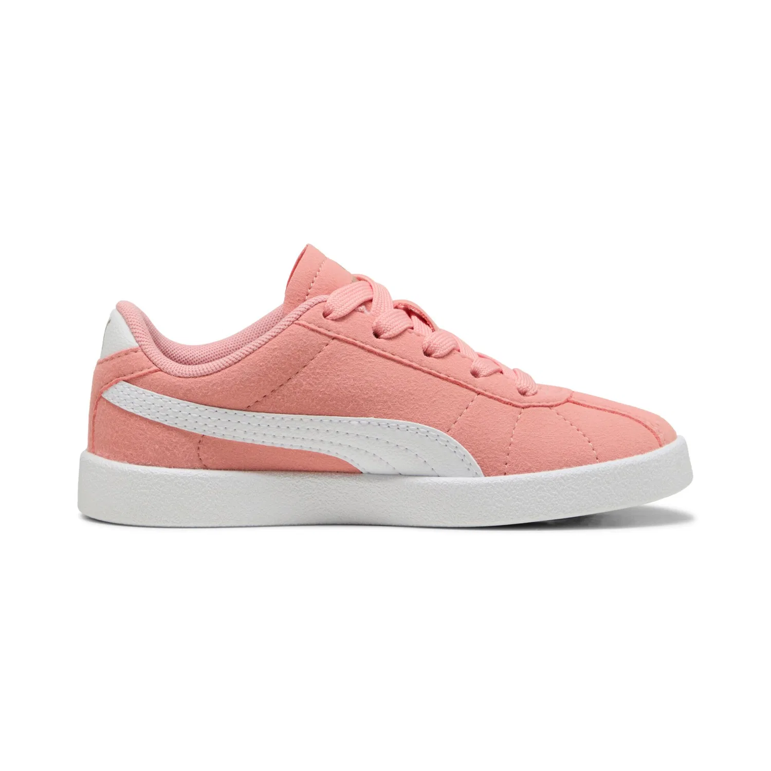 Детские кроссовки с элементами футбольного стиля PUMA, Pink Fruit/White — фото 3