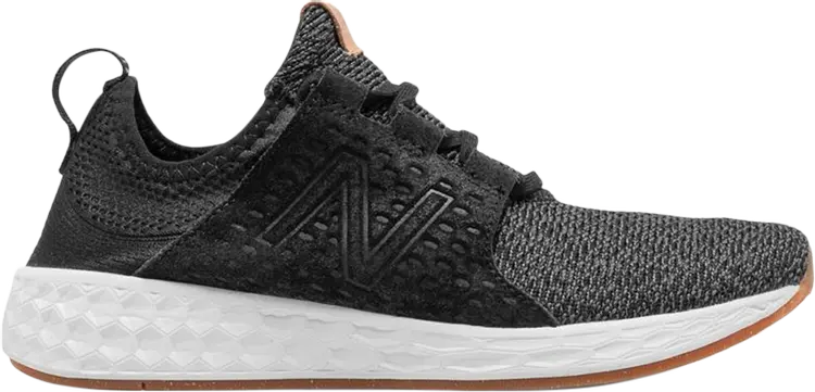 

Кроссовки New Balance Wmns Fresh Foam Cruz 'Black Gum', черный, Черный;серый, Кроссовки New Balance Wmns Fresh Foam Cruz 'Black Gum', черный