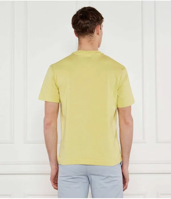 Мужская футболка хлопковая Calvin Klein, Giallo — фото 3