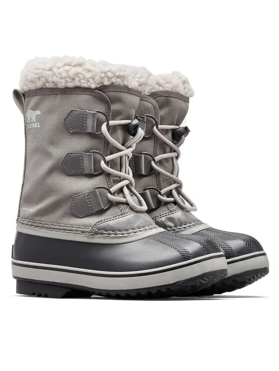 Сноубутсы Yoot Pac Nylon Wp Sorel, серый — фото 2