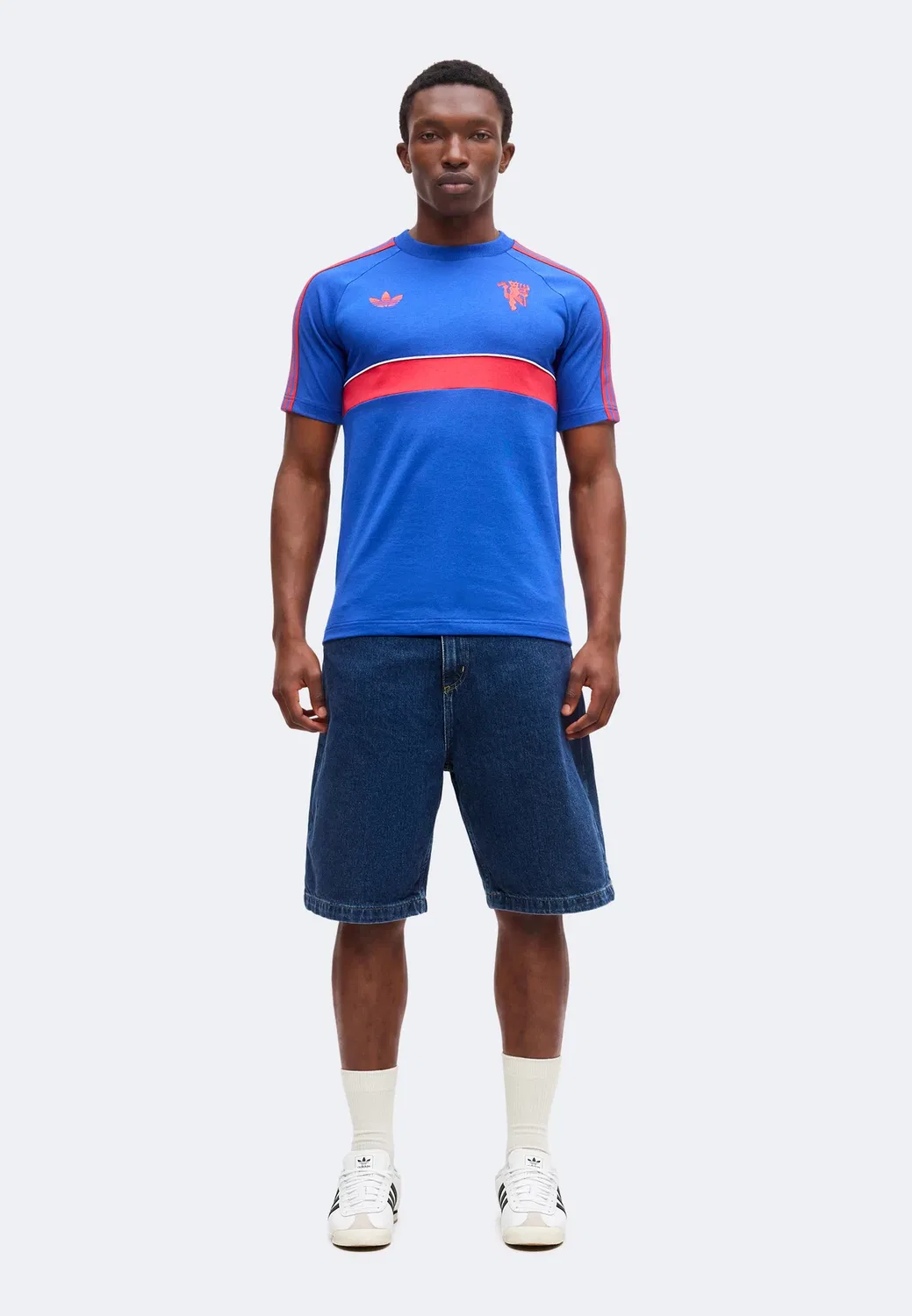 Манчестер Юнайтед - клубная одежда Adidas Originals, Team Royal Blue — фото 2