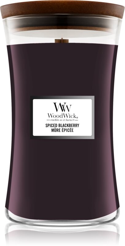 

Ароматическая свеча Woodwick Spiced Blackberry