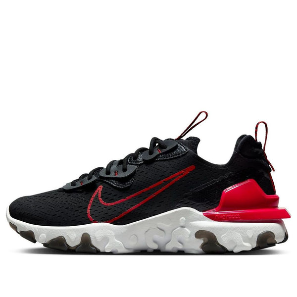 

Кроссовки react vision 'black university red' Nike, черный