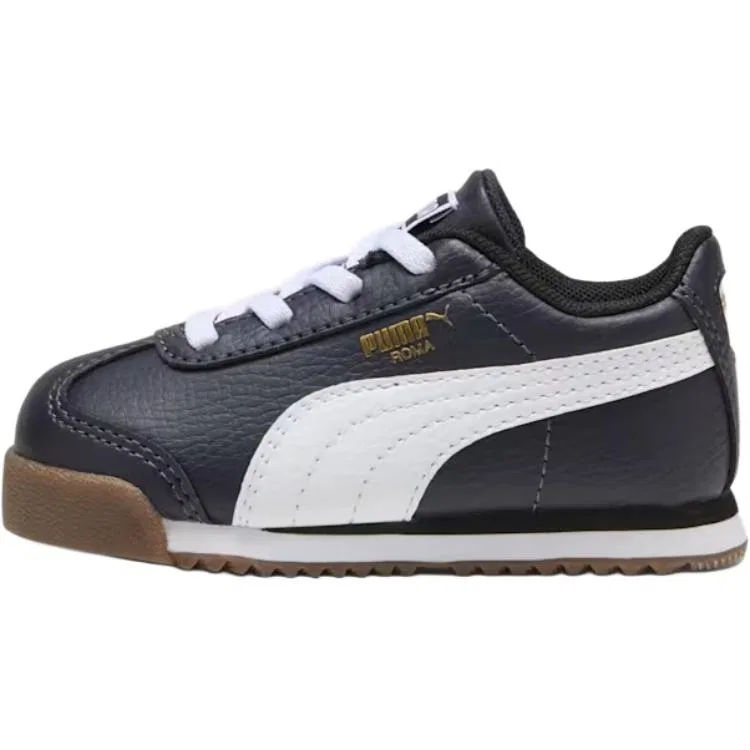 Детские кроссовки с низким верхом Roma 24 PUMA, Black White