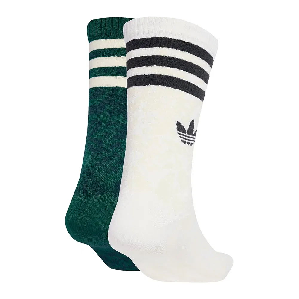 Носки Adidas Originals X Liberty London 2 шт, зеленый — фото 2