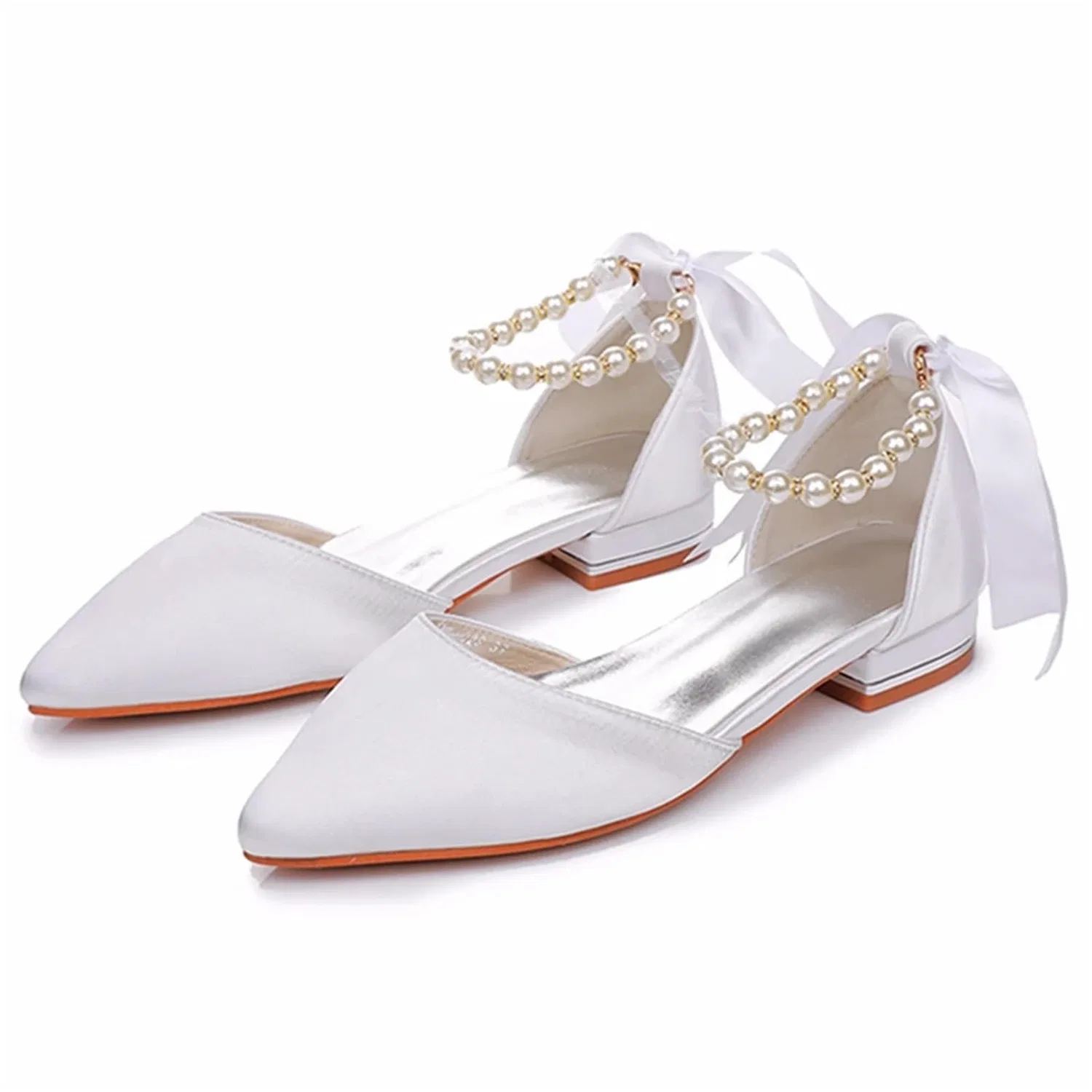 Детские туфли на каблуке Crystal Queen Pearl Strapping DYYEUAVT, Wine Red ‎Dyyeuavt — фото 2