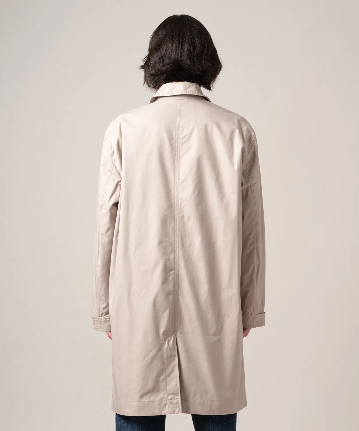 Мужское пальто-тренч с длинным рукавомTiburon Car Coat Levi's, Beige — фото 3