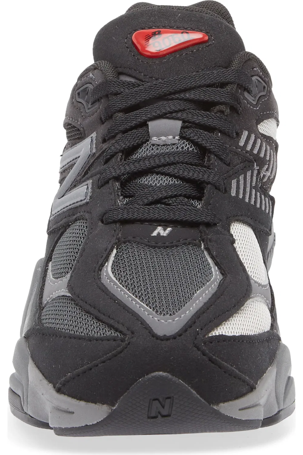 Детские кроссовки на толстой подошве 9060 New Balance, Black/Castlerock — фото 4