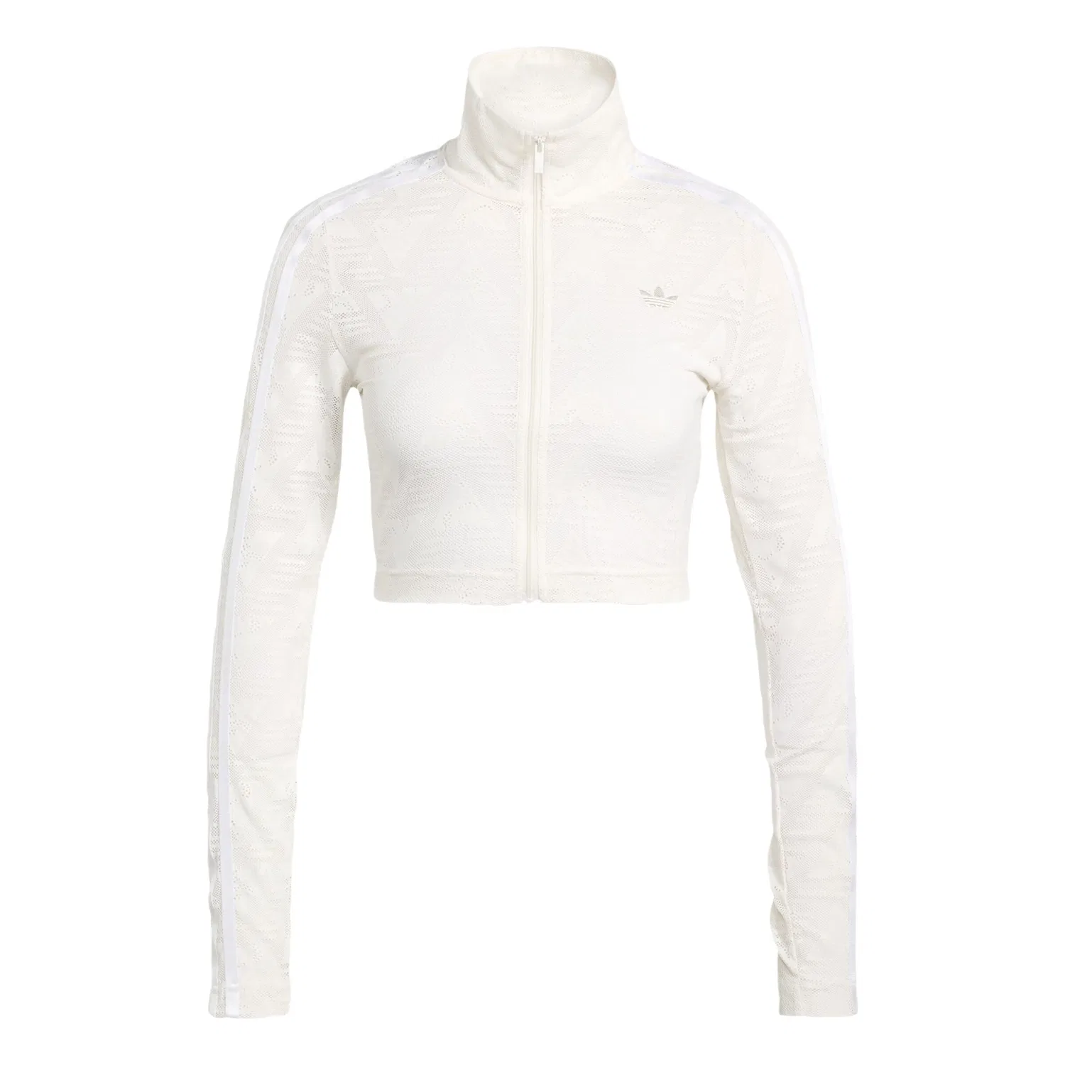 Вязаный кардиган Adidas Originals Firebird Classic белого цвета