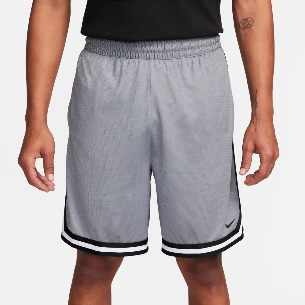 Мужские шорты Dri-FIT DNA 8 Inch Nike, цвет Cool Grey/Black