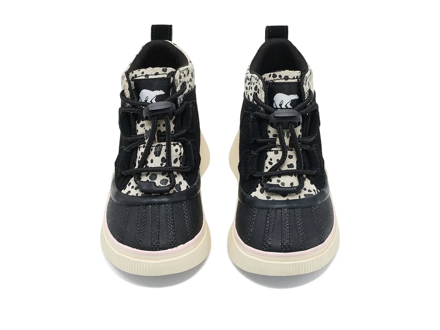 Водонепроницаемые ботинки Out N About IV Classic Waterproof (для маленьких детей) Sorel Kids, Black/Pink Salt — фото 3
