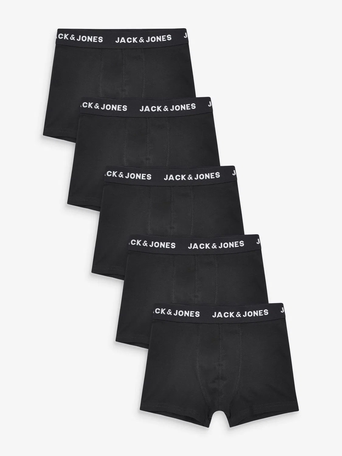 Трусы-боксеры 5 шт, Black JACK & JONES JUNIOR