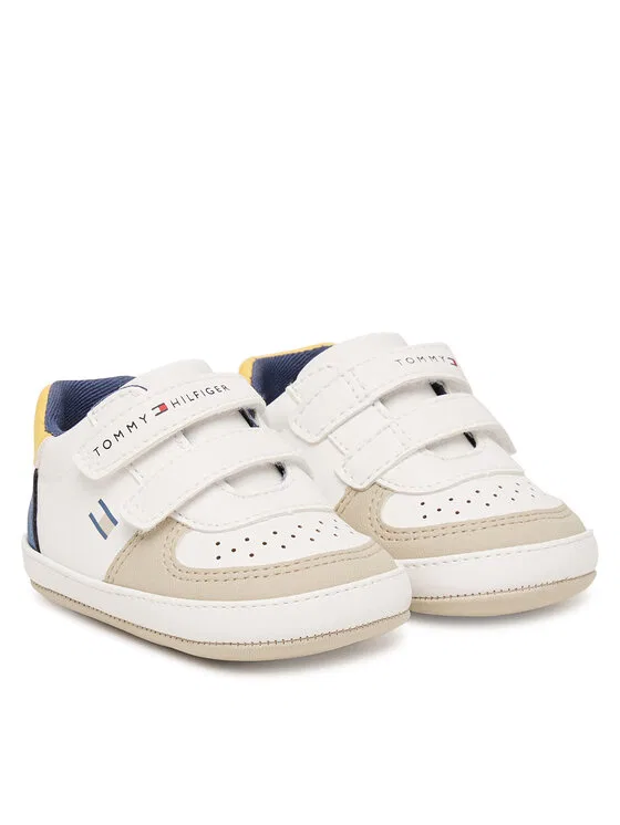 Кроссовки Low Cut Velcro Tommy Hilfiger, белый — фото 2