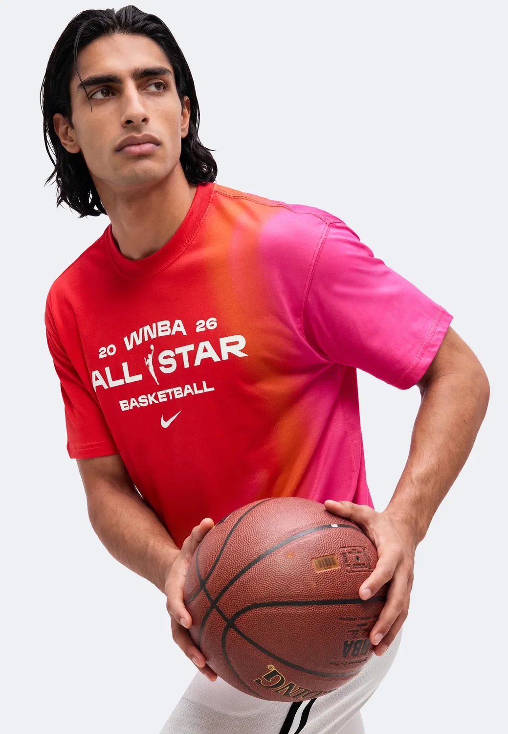 Футболка NBA WNBA унисекс - спортивная футболка Nike Performance, University Red/White — фото 4