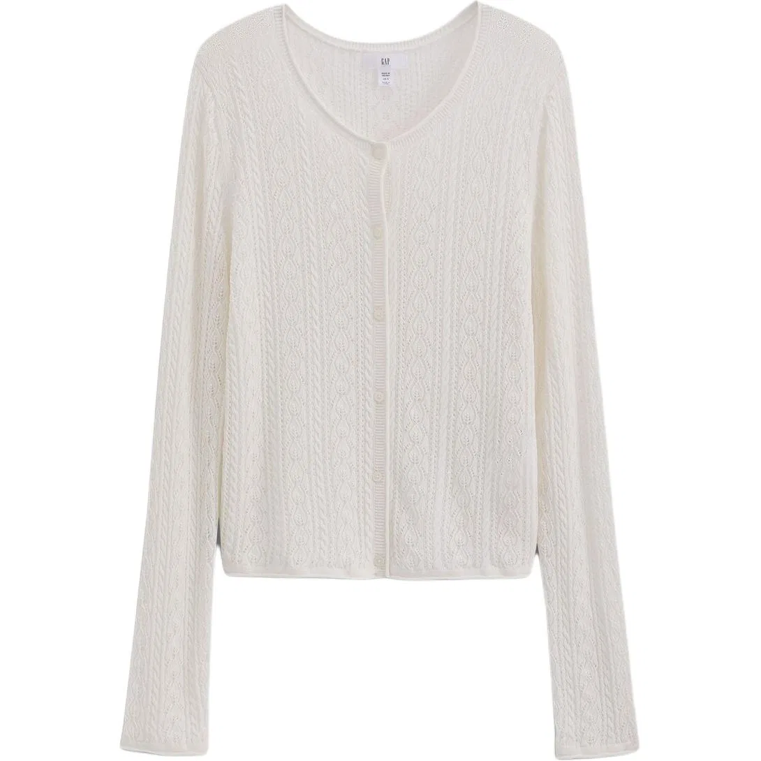 Женский кардиган умеренный GAP, Ivory White