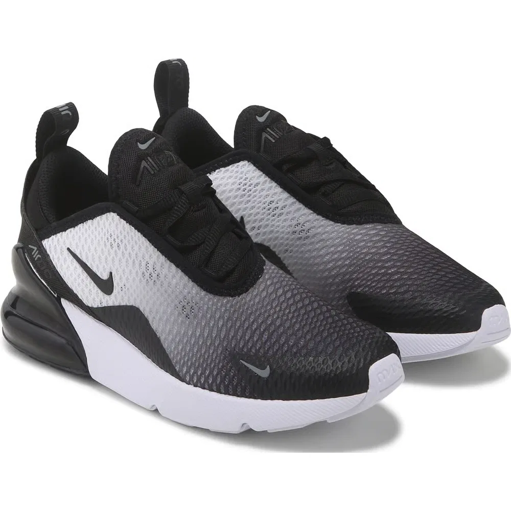 Детские кроссовки Air Max 270 Nike, Black/White/Grey