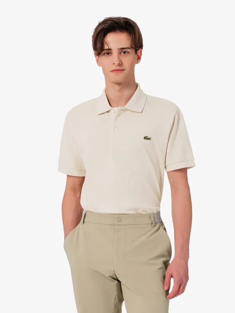 Футболка поло Regular Fit LACOSTE, Beige — фото 4