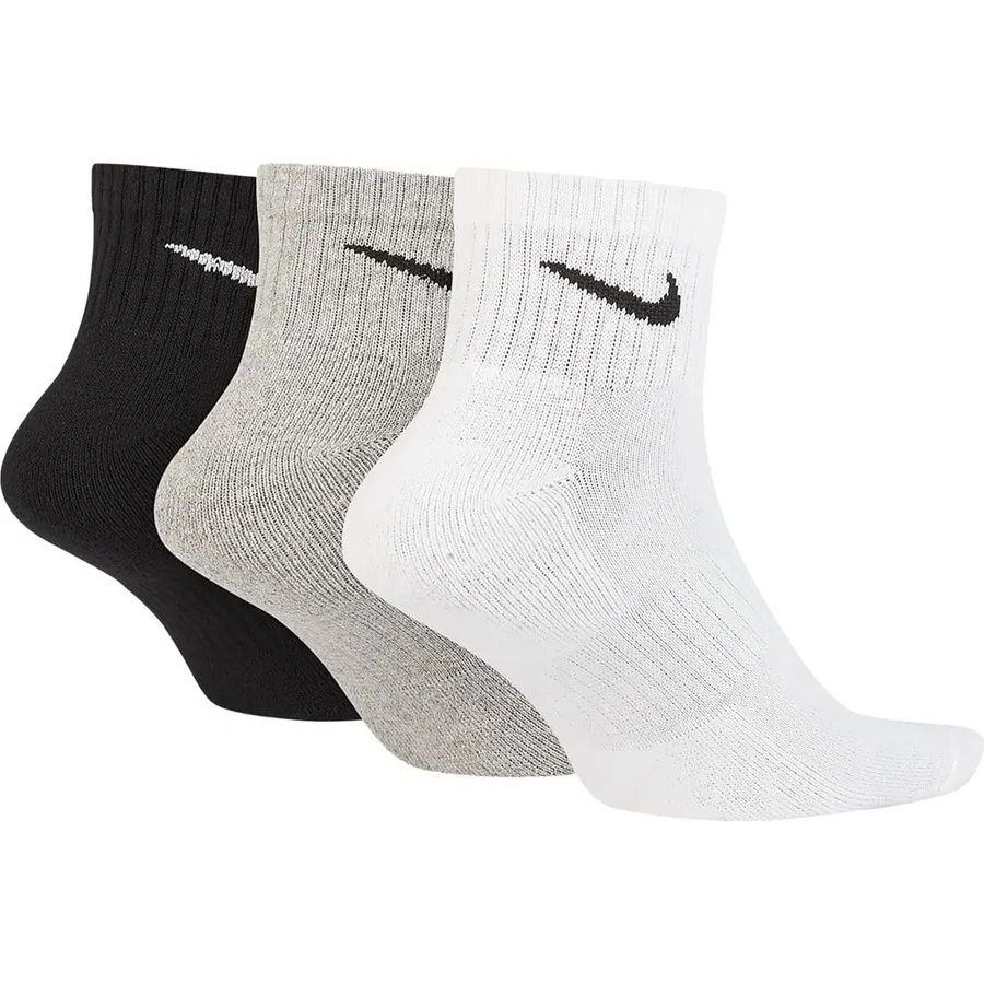 Носки спортивные с логотипом Everyday Cotton Nike, Черный — фото 2