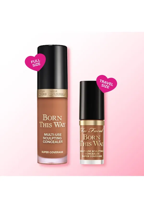 Консилер для лица Travel Size, 2 мл, Born This Way Super Coverage Concealer Too Faced, Chestnut, цвет chestnut — фото 4