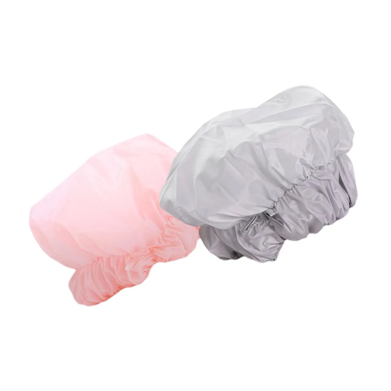 Шапочка для душа складная, многоразовая, 2 шт, Polyester, 19x19 см, Gogogmee