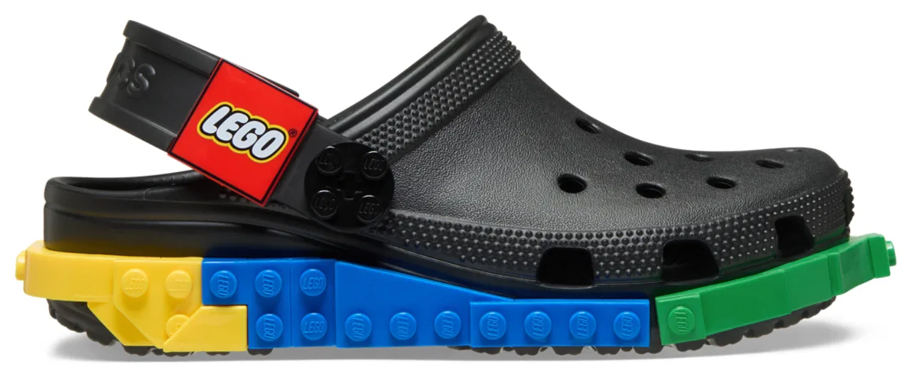 Сабо для мальчиков LEGO Clogs Crocs, черный