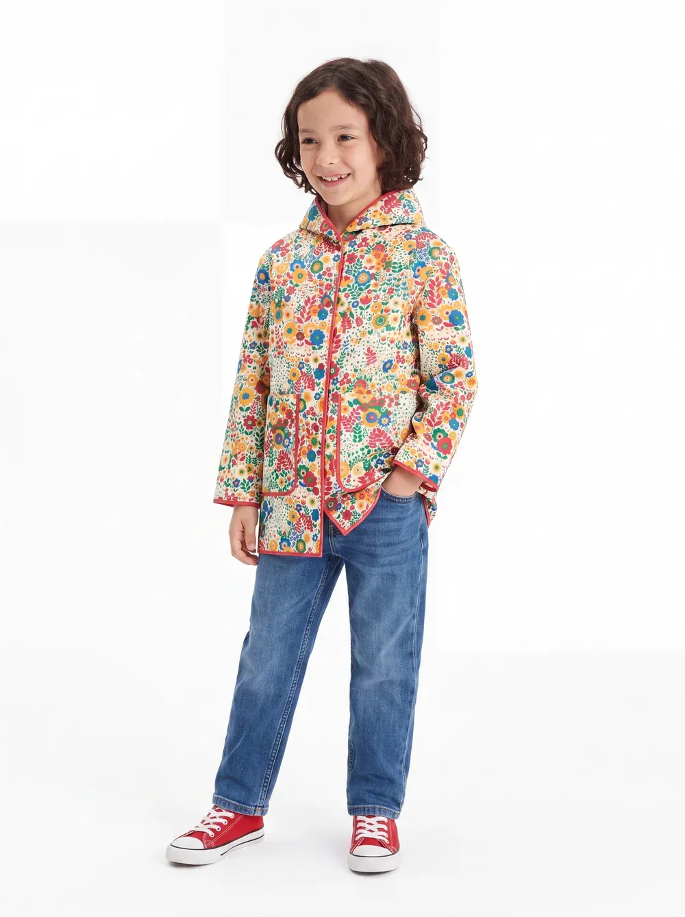 Водонепроницаемая куртка Stella Mccartney Kids, Multi-Coloured