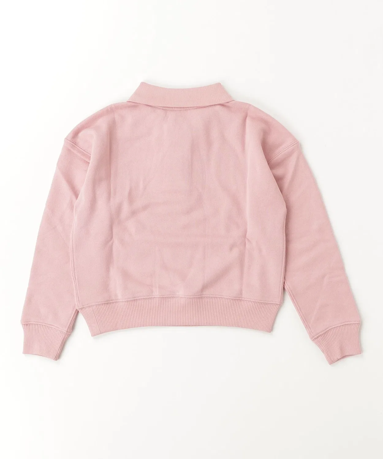 Детский свитшот-поло с длинным рукавом с вышивкой, Polo by Ralph Lauren POLO RALPH LAUREN CHILDRENSWEAR, Pink — фото 4