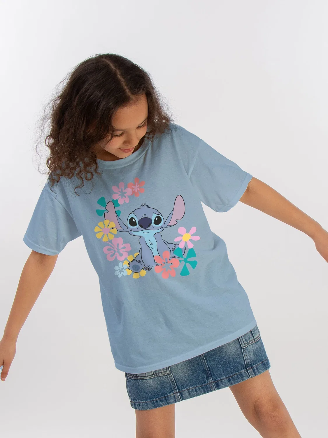 Футболка Lilo And Stitch Brands In, голубой