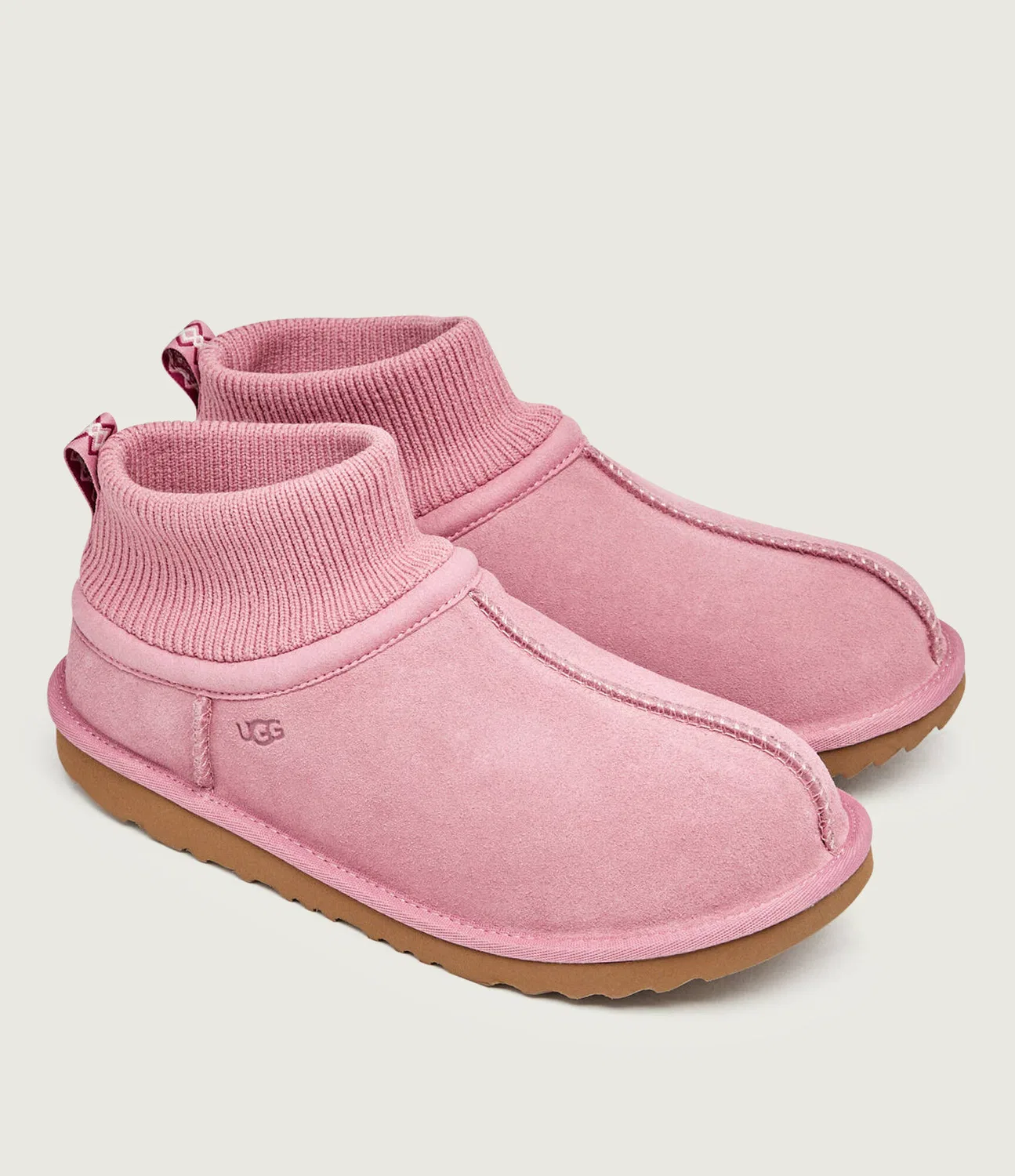 Сапоги зимние Classic Ultra Stretch Cuff Ugg, Rosa — фото 3
