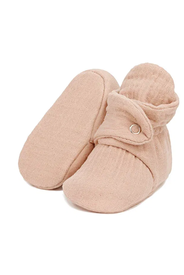 Детские пинетки из органического хлопка Ella Bonna, Beige