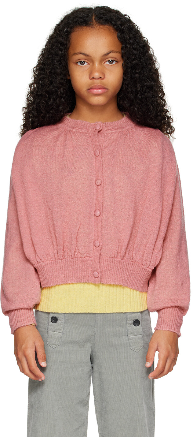 

Розовый кардиган Morley Kids Tibet