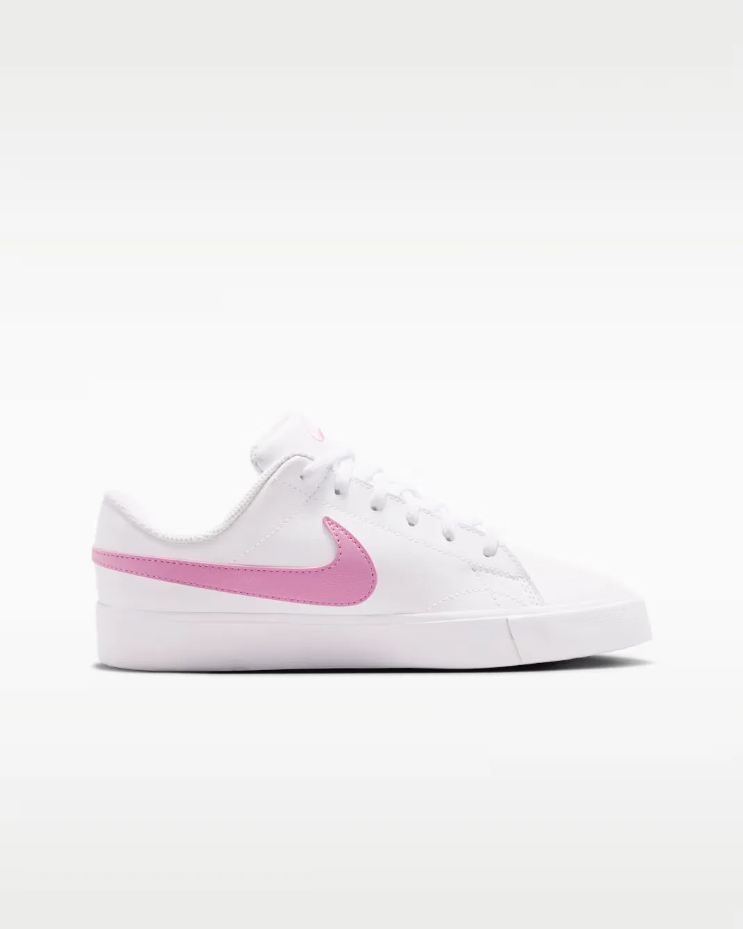 Кроссовки для детей постарше Nike Tennis Essential, White/White/Pink Rise — фото 3