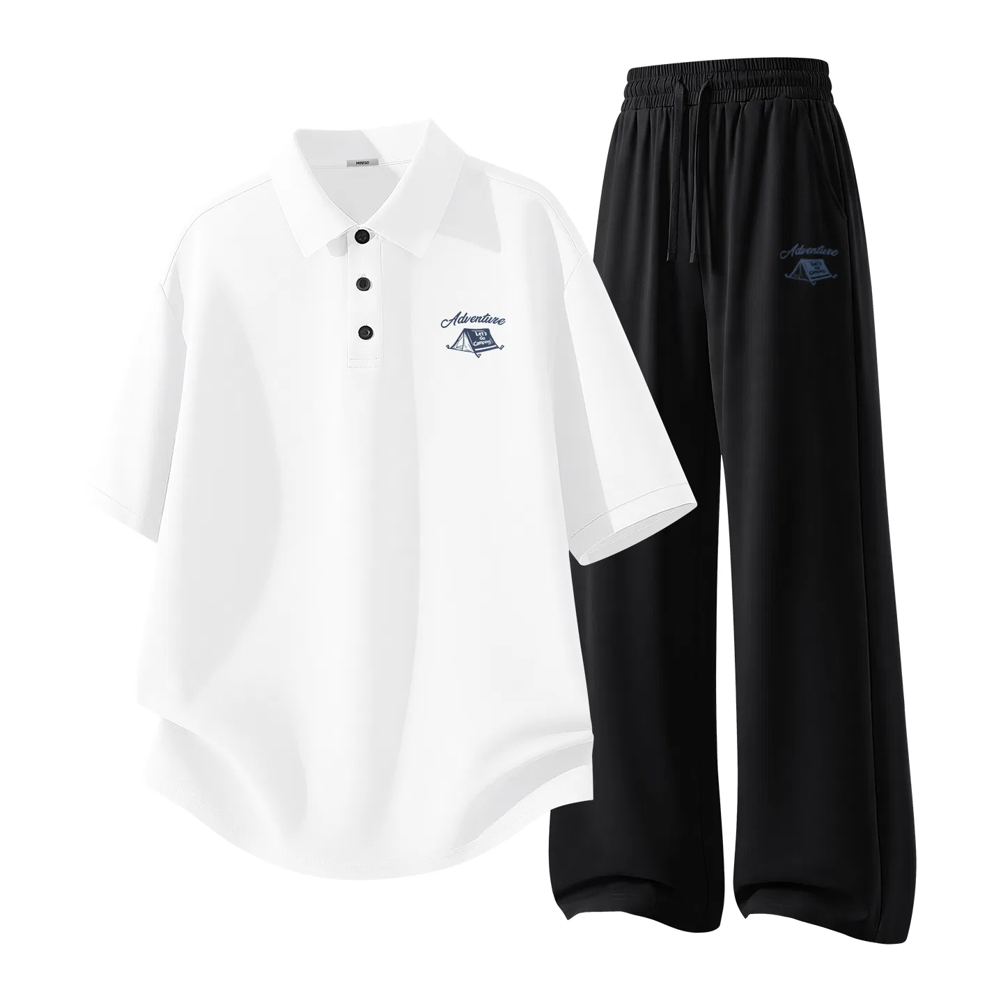 Детский комплект спортивной одежды MINISO, White Black
