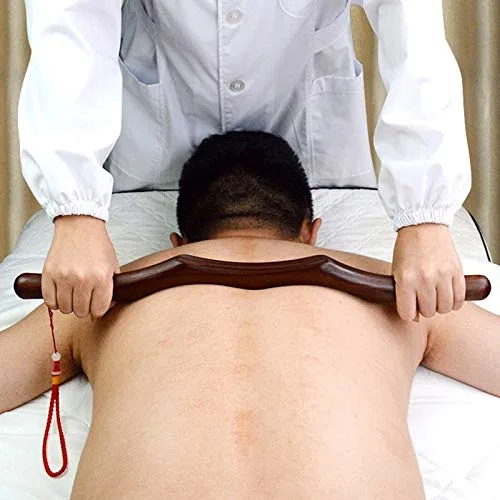 Массажер для тела Gua Sha, Wresetly, деревянный, 53 см — фото 2
