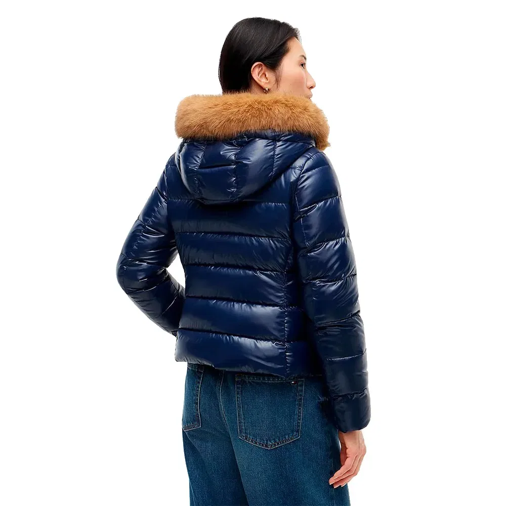 Женская куртка с наполнителем из пуха Tommy hilfiger, Blue — фото 2