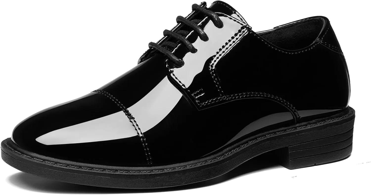 Детские туфли оксфорды классические GINNI, Black-Pat