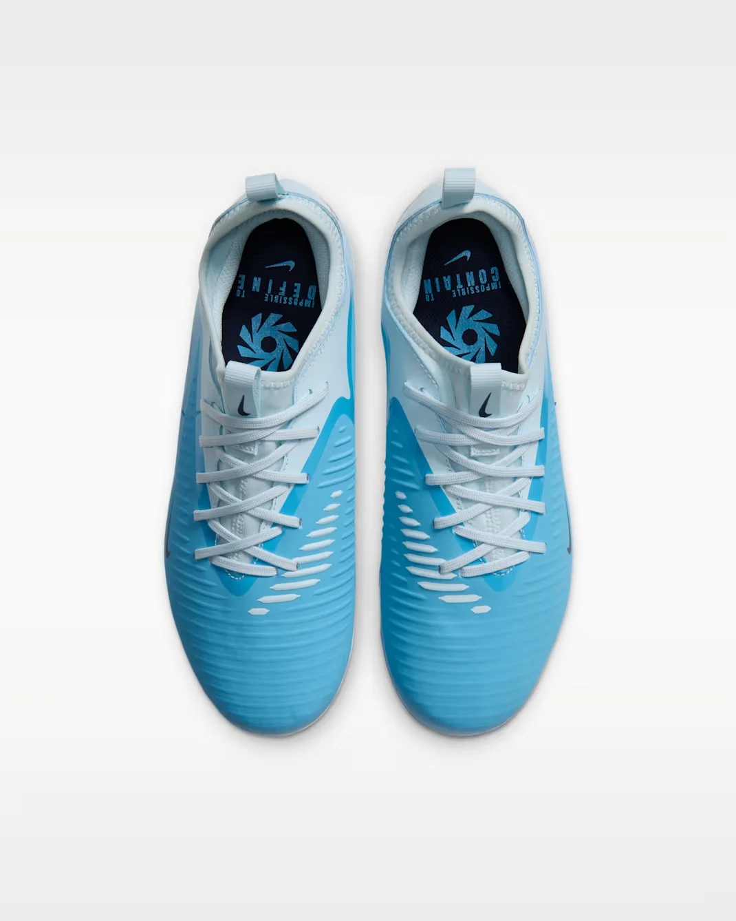 Бутсы подростковые для разных типов покрытия Nike Jr. Phantom 6 Low Academy 'Erling Haaland', синий — фото 3