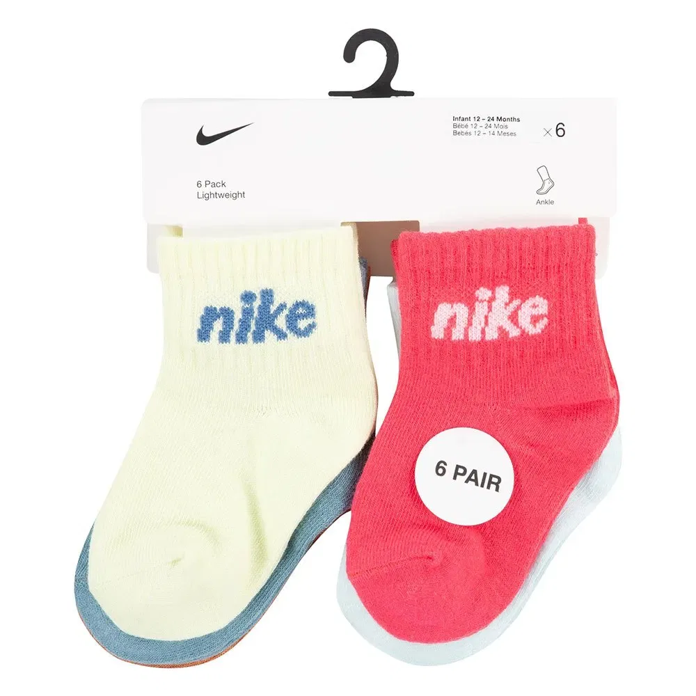 Носки 6 пар Nike, мультиколор — фото 3