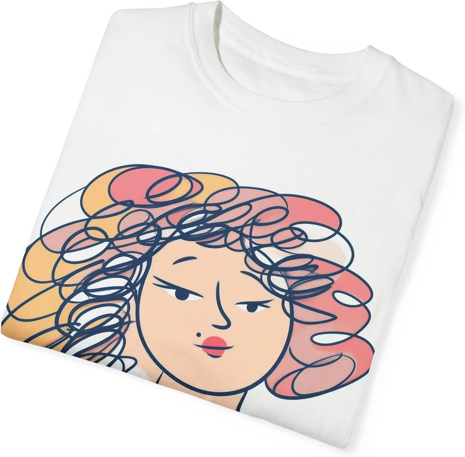 Футболка с принтом Comfort Colors, White — фото 4