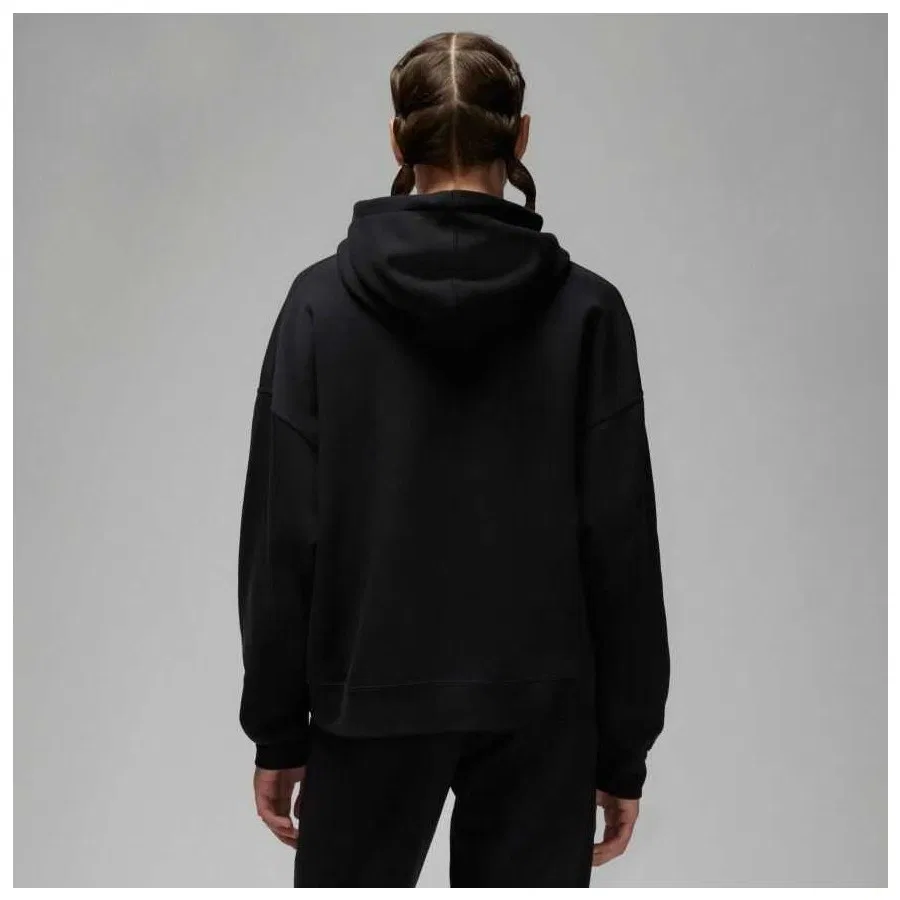 Женский свитшот с капюшоном Brooklyn Fleece Pullover Nike, Черный — фото 4