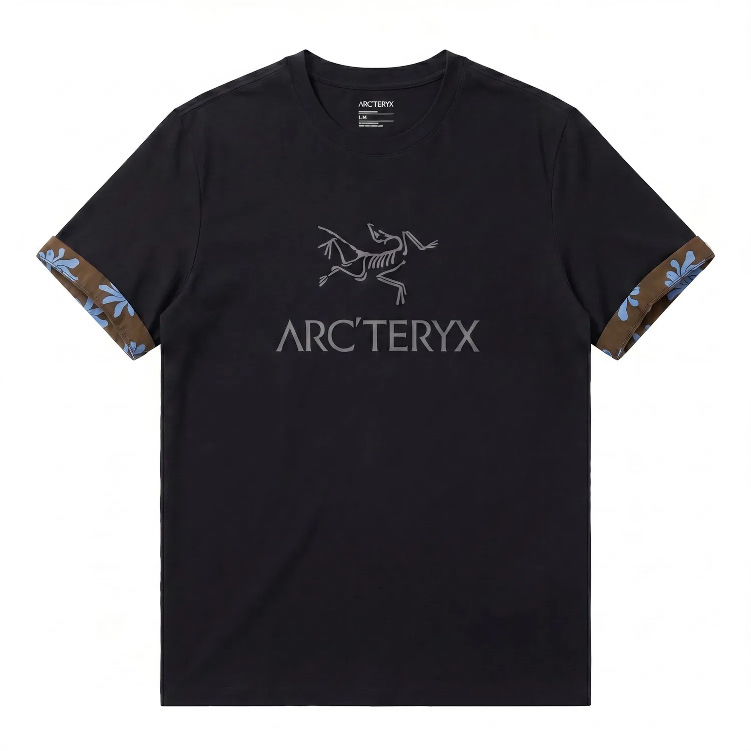 Мужская футболка с круглым вырезом KRAGG T Shirts Arcteryx, Black