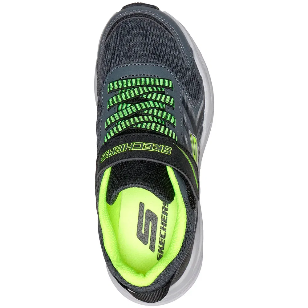 Детские кроссовки для мальчиков Microspec Tread Skechers, Black — фото 4