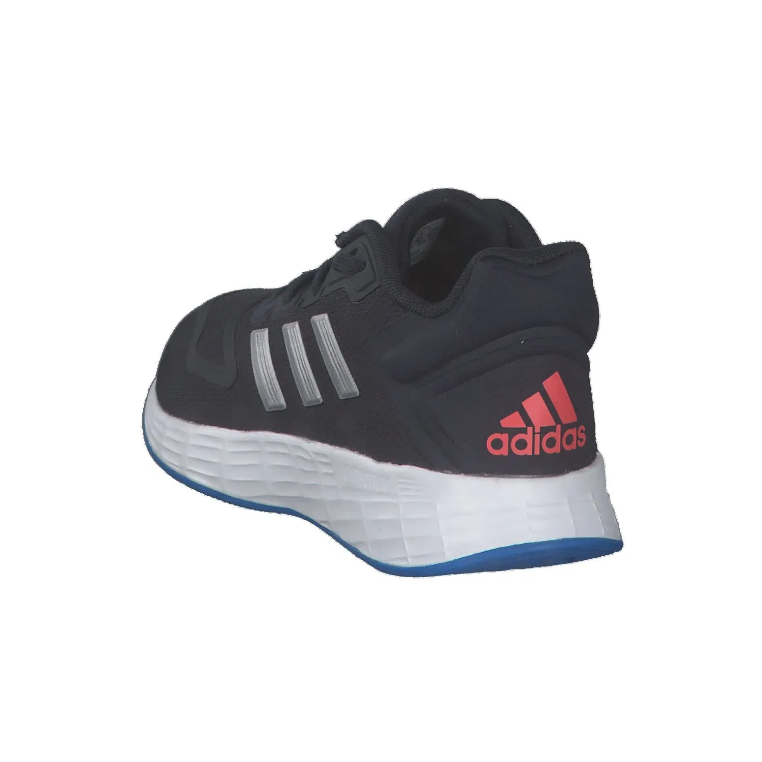 Детские кроссовки для мальчиков с шнуровкой Duramo 10 El K Adidas, Legend Ink Silver Met Blue Rush — фото 4
