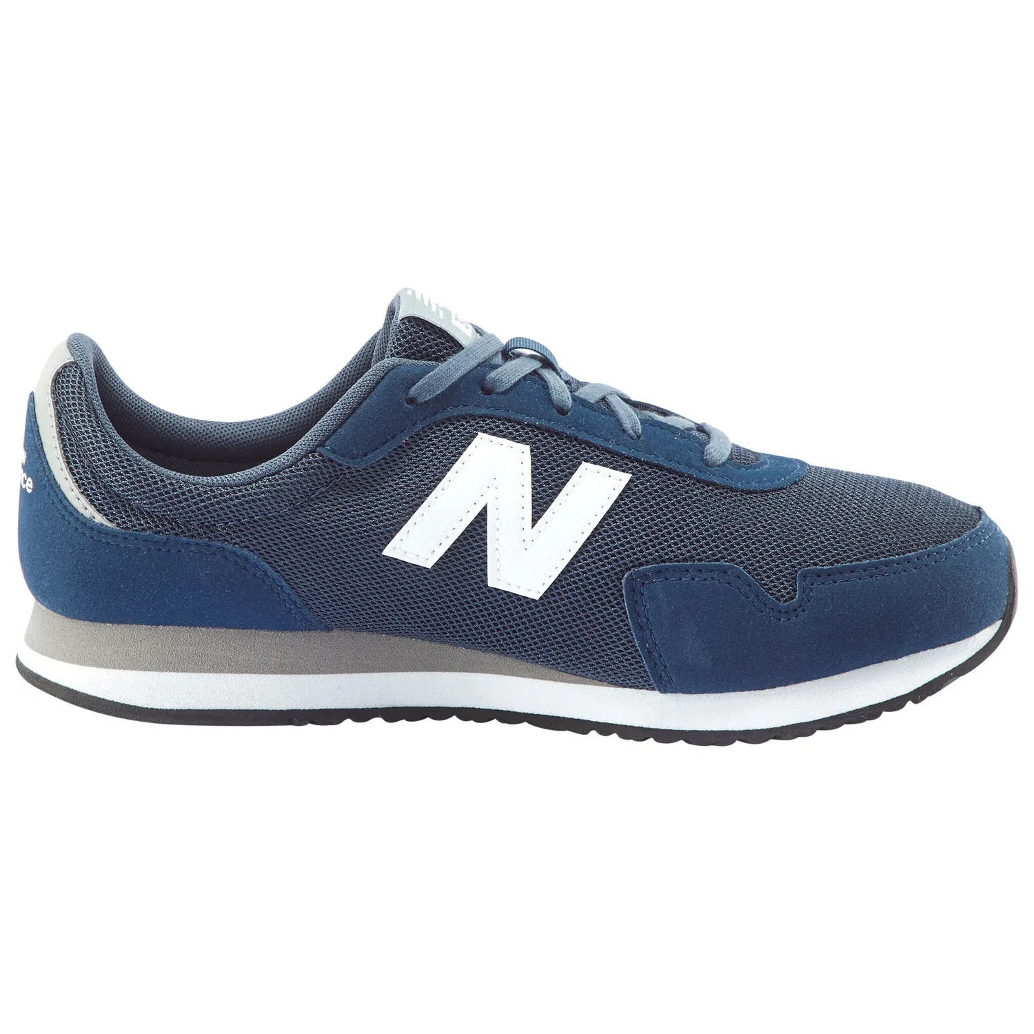 Детские кроссовки со шнуровкой New Balance, Navy/White — фото 3
