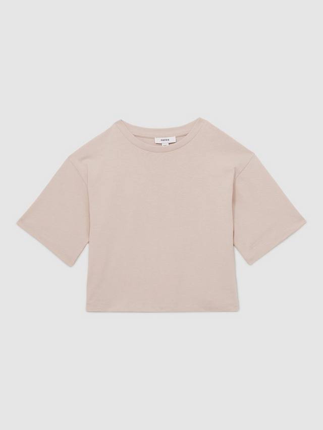 

Детский хлопковый оверсайз футболка Cassy Reiss, Blush