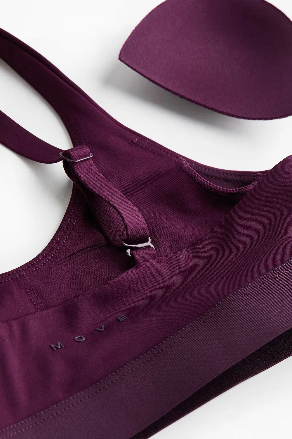 Мягкая спортивная майка с технологией DryMove H&M, Lila — фото 2