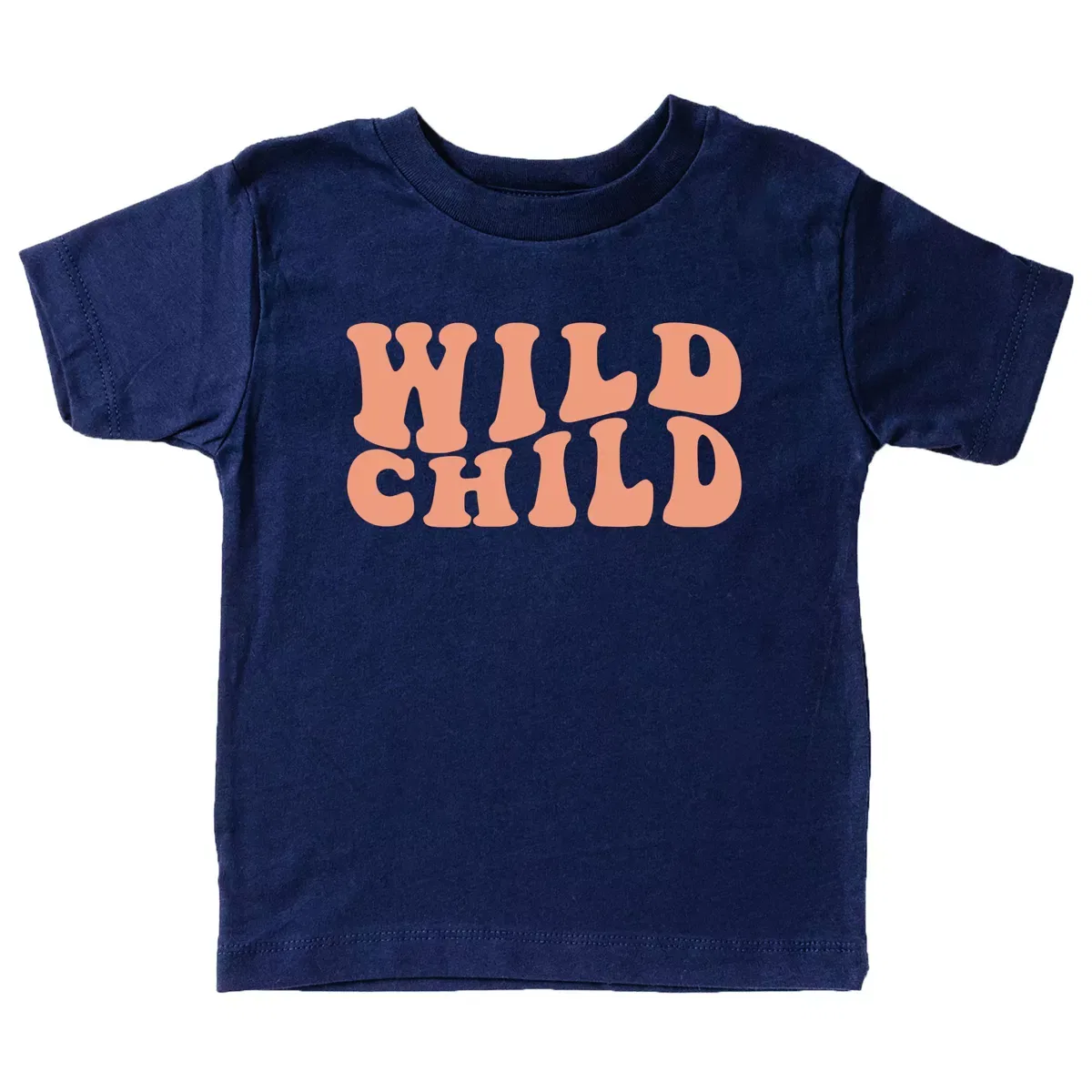 Детская футболка с принтом Wild Child Wavy The Juniper Shop, Purple