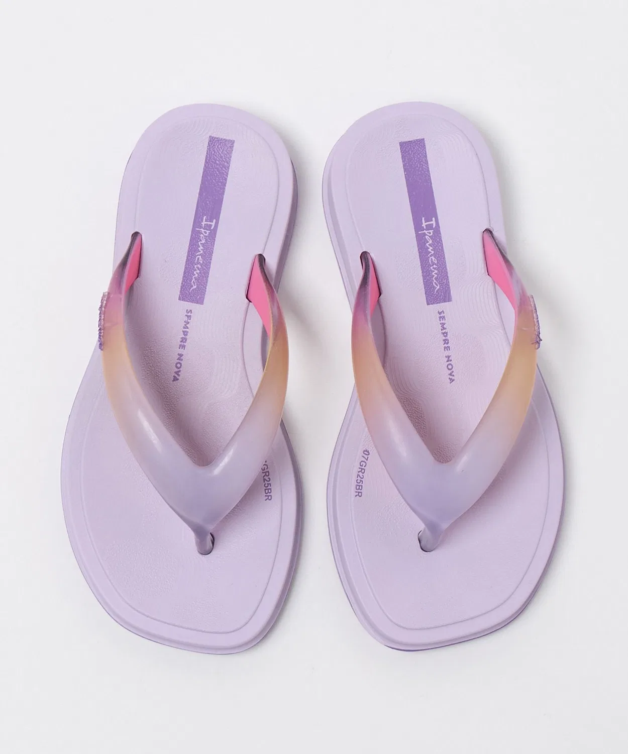 Детские сандалии-вьетнамки с градиентом GLOW TRENDY IPANEMA, Lilac