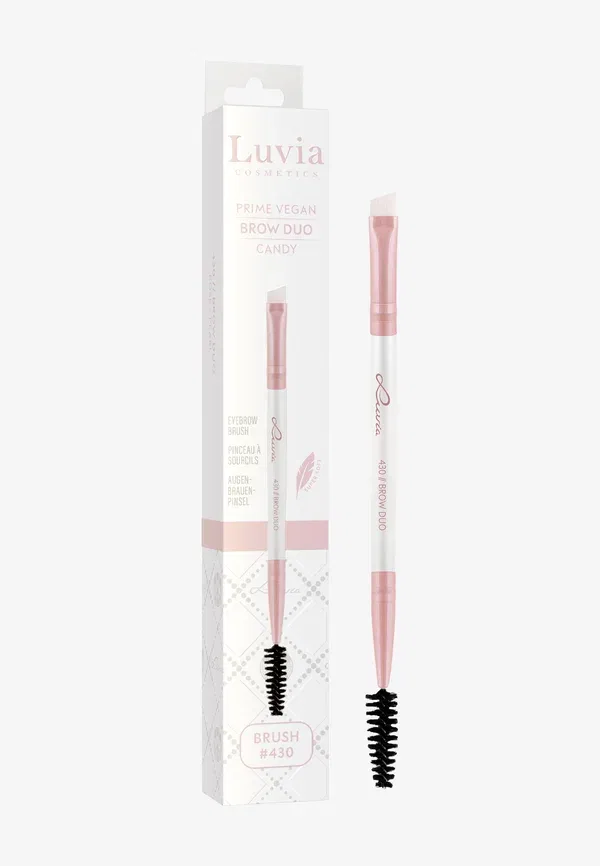 Набор для бровей Brow Duo Luvia Cosmetics, rose - pearl — фото 2